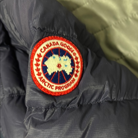 Canada Goose Blue Puffer Jacket Quilted Design - Picture 4 of 6